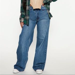 Ariel High Rise 90’s Baggy Jeans Fashion Nova